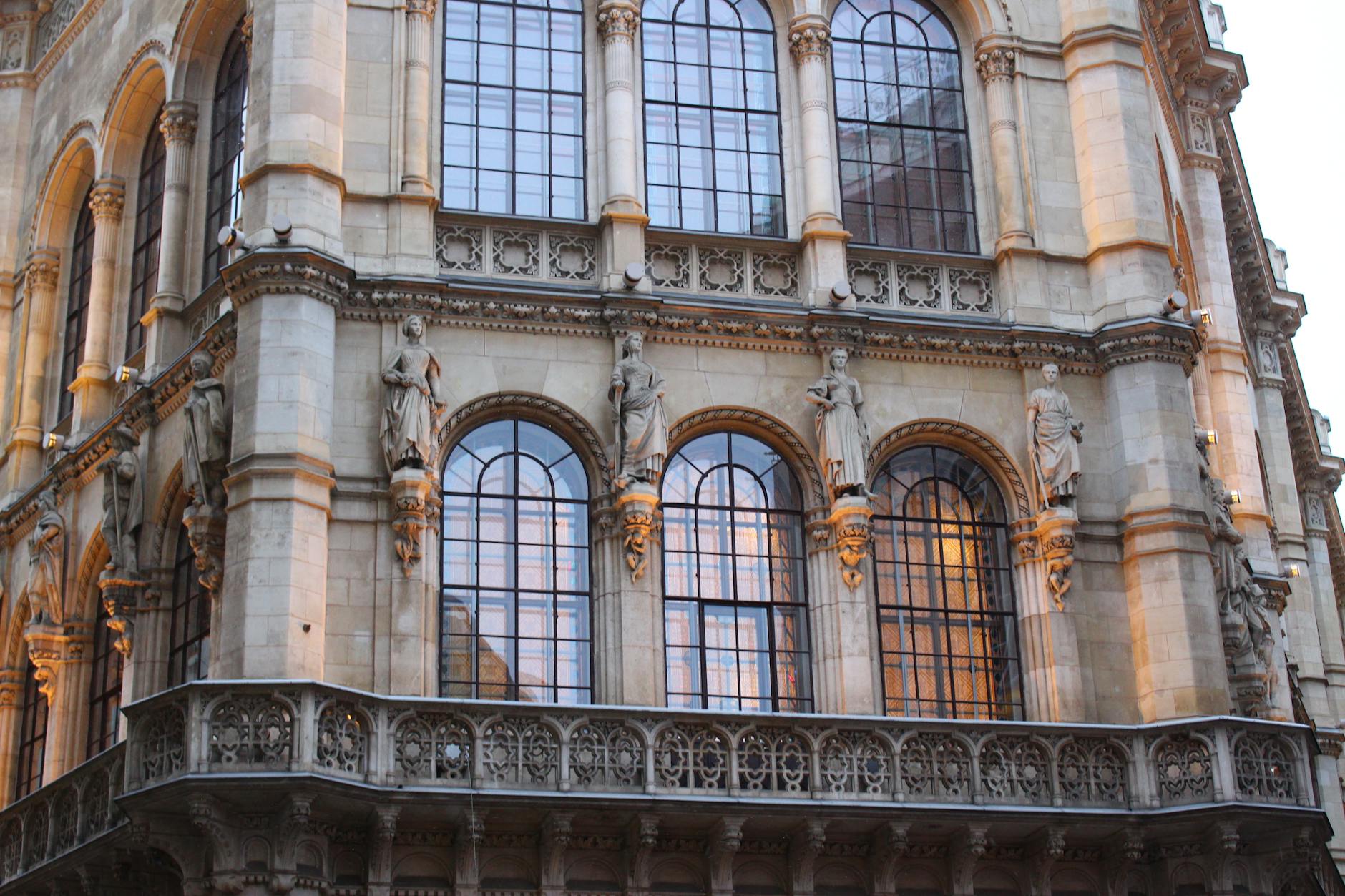 Historische Wiener Altstadt mit Fiaker